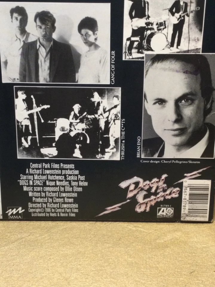 Dogs In Space Vinyl LP Rare Original MP Soundtrack 1987 Michael Hutchence Sleeve Foto 4 de 4