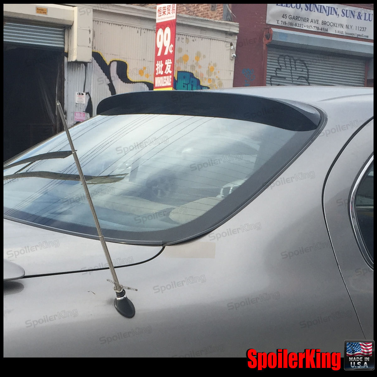 SpoilerKing #380R Rear Window Roof Spoiler (Fits: Nissan Maxima
