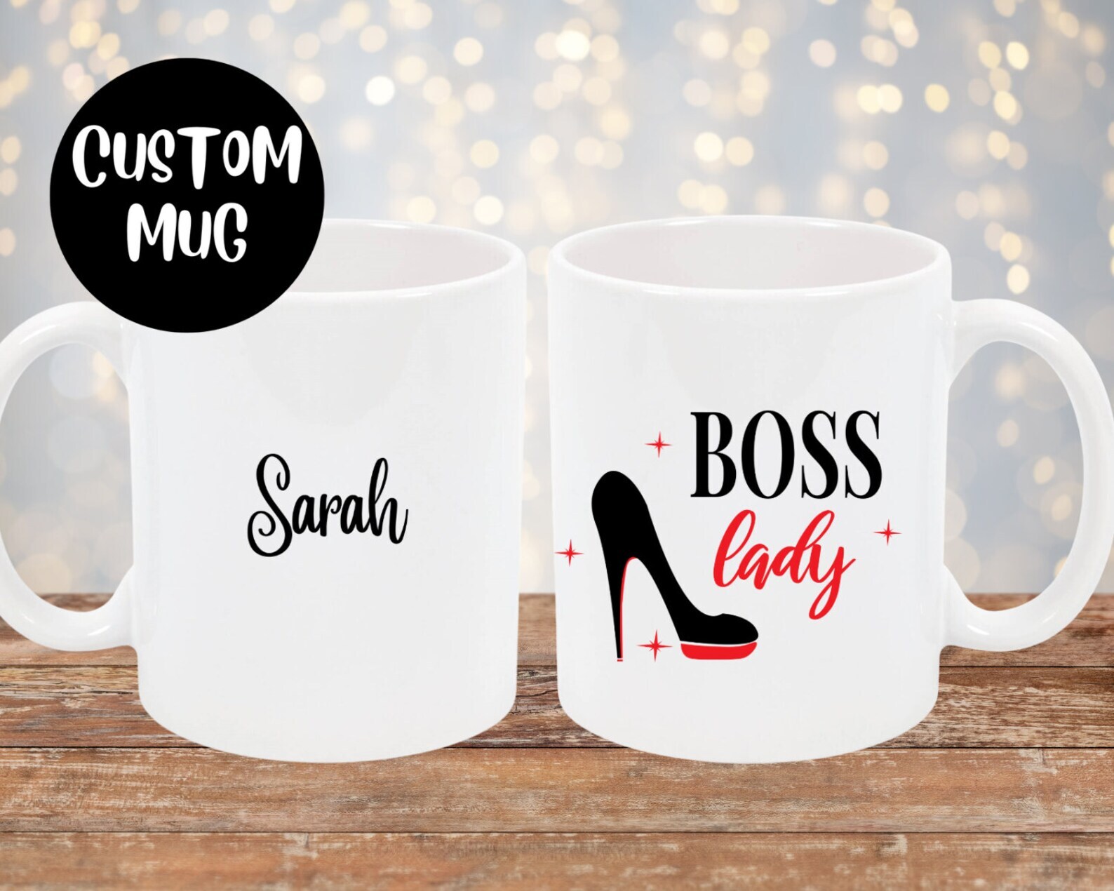 Personalized Coworker Gift For Boss Lady Gift Custom Mug Custom Gift New Boss Gi
