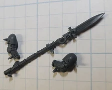 30K Space Marine Bits Legiones Astartes Melee Weapon Upgrade Power Lance w Arms
