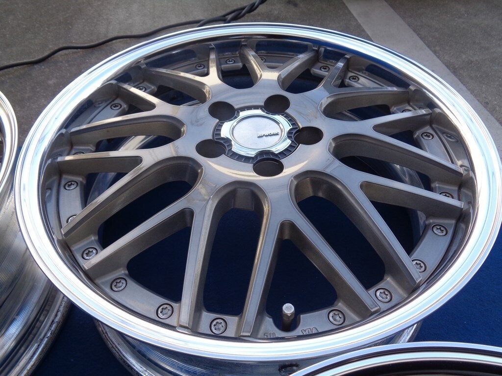 JDM WORK LANVEC LM-1 18x7 5x114.3 +42 Forged Aluminum Racing