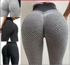 Women Anti-Cellulite Yoga Pants Push Up Tik Tok Leggings Bum Butt Lift Sport Gym