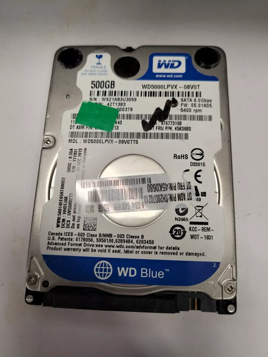Western digital deals wd5000lpvx