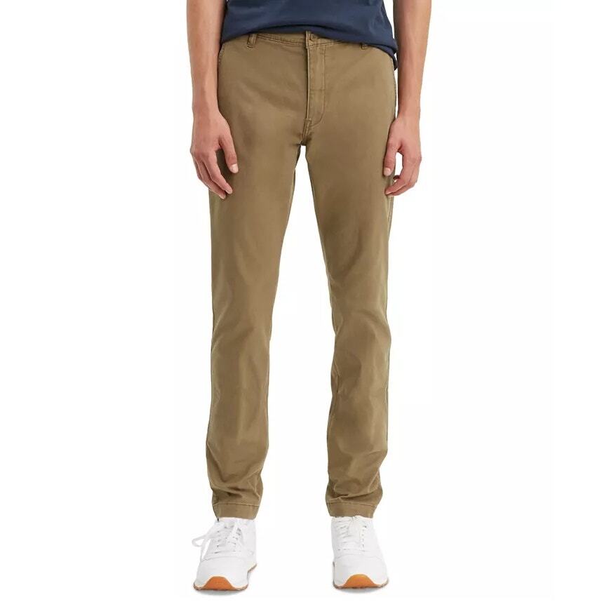 Levi's Men's Cougar Brown XX Chino Standard Taper Fit Stretch Pants Size 30x32