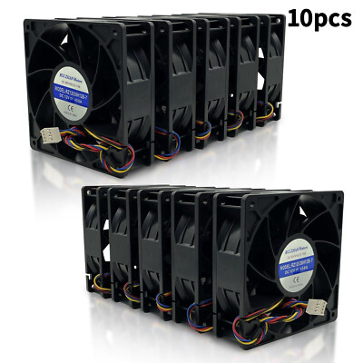 1Set Bitmain Antminer 6500RPM Cooling Fan S19 L3+ S17 Pro S19 Pro S19j S19j Pro