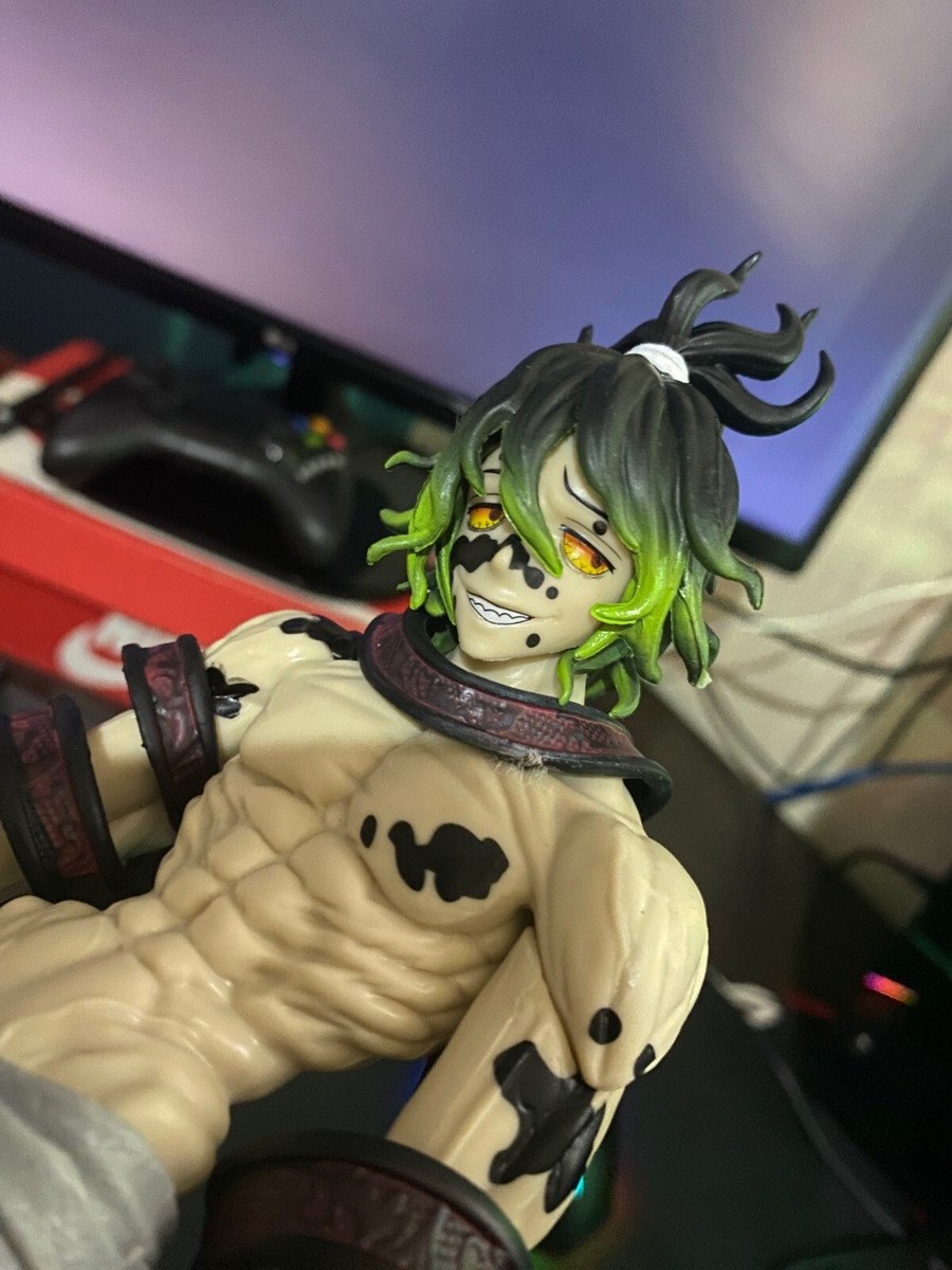 Boneco Lua Superior Kokushibou Daki Gyutaro Demon Slayer Kimetsu No Yaiba  Action Figure 30 Cm