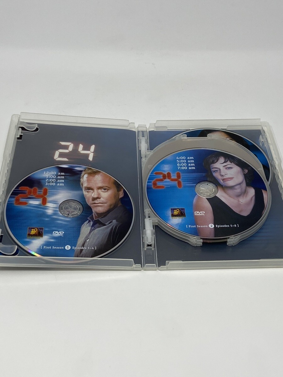 clips！　＃1 DVD 24: Season One (DVD) (6 Disc Set) Kiefer Sutherland | eBay