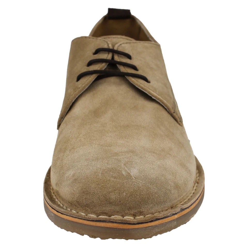 Hombre Ikon Casual con Cordones Ante Leather Zapatos Benjamin - Imagen 4 de 4