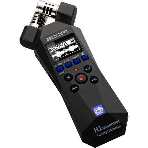 Zoom H1essential 2-Track Portable Recorder w/ SD Card, battery & Tripod Bundle - Picture 6 of 10