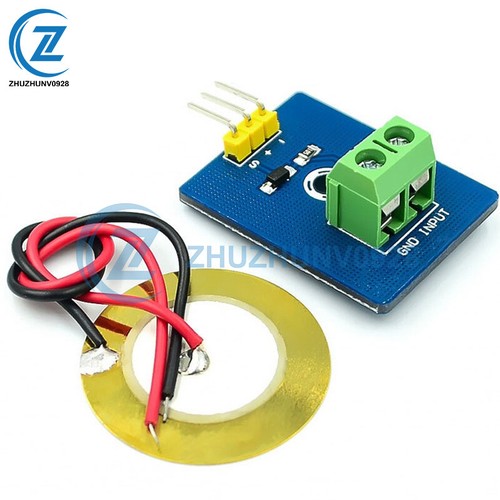 Analog Piezoelectricity Ceramic Piezo Vibration Sensor DIY for Arduino UNO R3