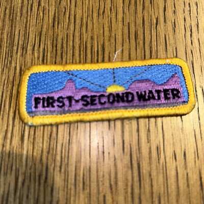 Older First Second Water Boy Scout Patch BSA Camp??