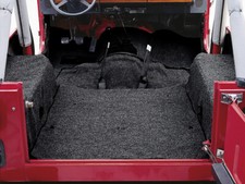 Set tappeto nero tappeto interno Jeep Wrangler TJ 96-06