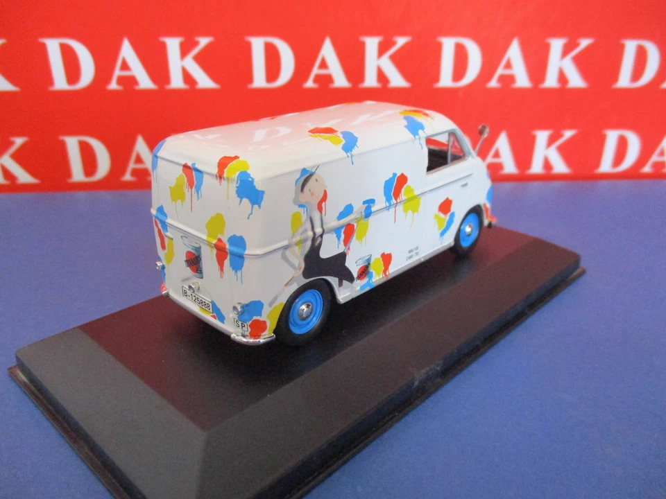 Die cast 1/43 Modellino Furgone Pubblicitario DKW F89L Titanlux - Immagine 3 di 4