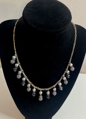 Lenor Blue Beaded Necklace By Lenor