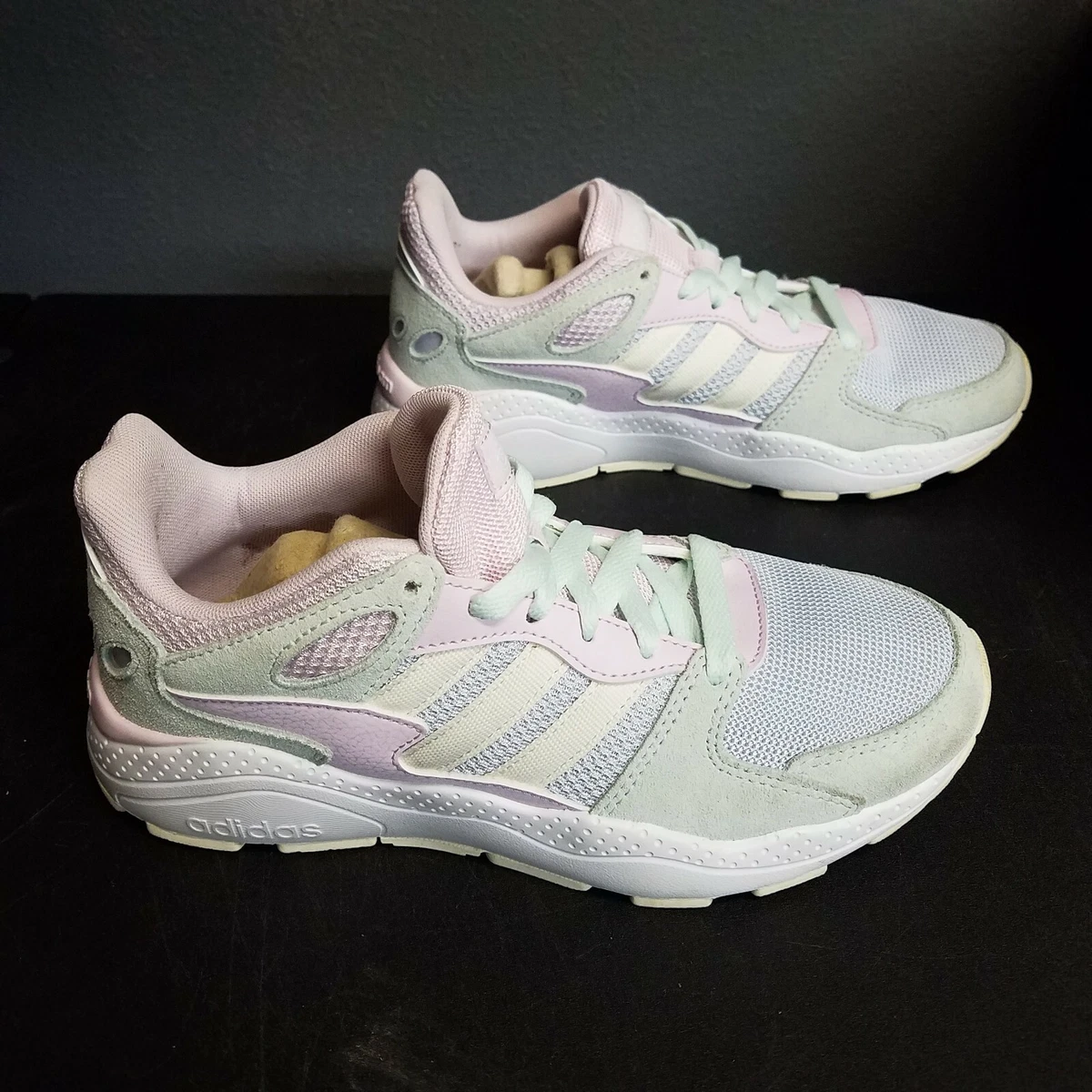 Imitación Turismo Cuadrante Adidas Crazy Chaos Pastel Shoes Lace Up Athletic Sneakers Womens Size 6 |  eBay