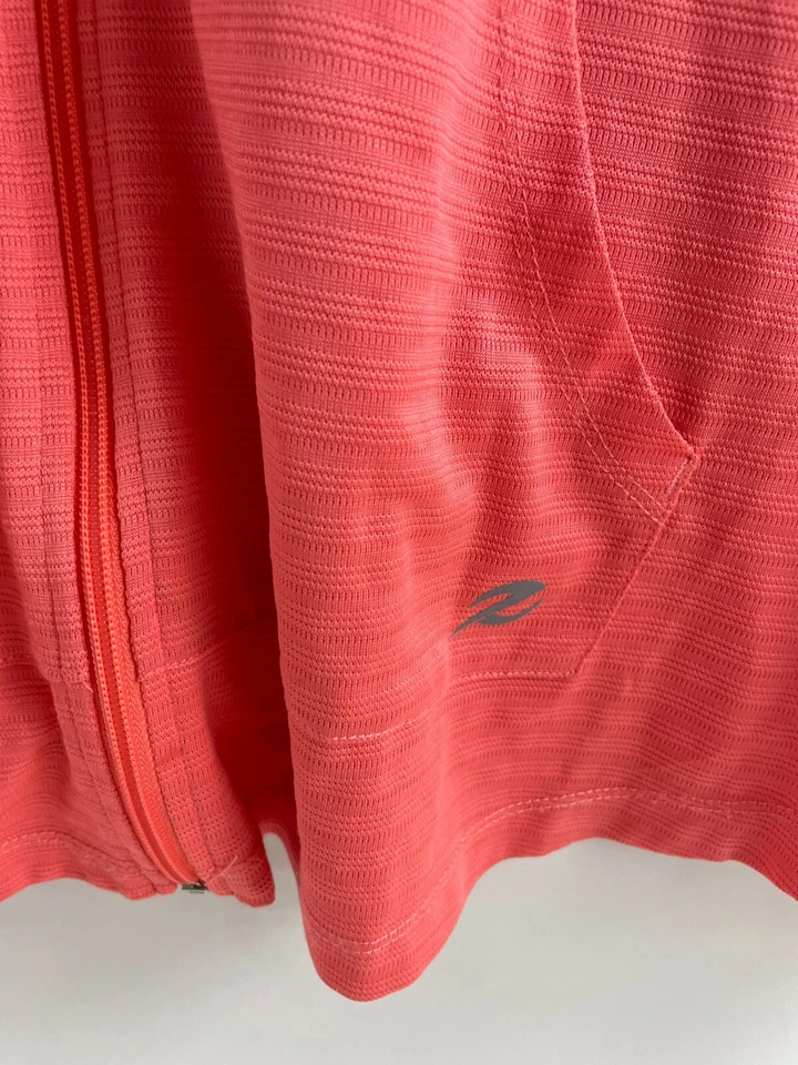 Sudadera con Capucha Energy Zone Para Mujer Talla L Rosa Pullover Ropa Deportiva Cremallera Completa Cordón Foto 4 de 4