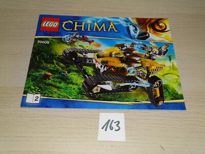 LEGO chima 70005 nur Bauanleitung OHNE STEINE  (NR:163) teil 2