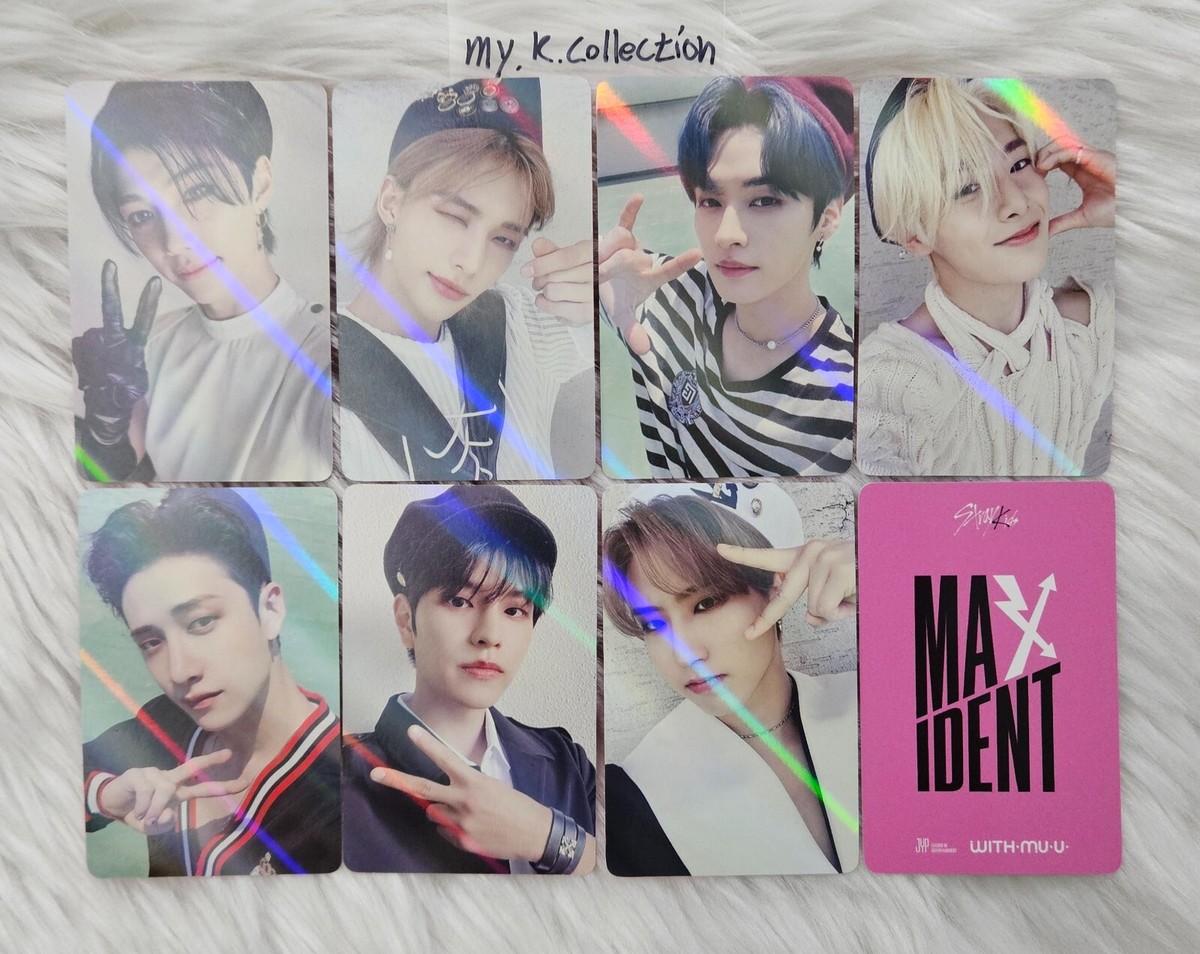 Stray Kids Maxident Withmuu Pob Hologram Official Photocard
