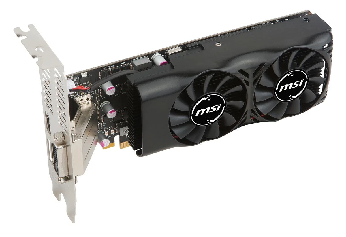 MSI GeForce GTX 1050 Ti 4GB LP GDDR5 Graphics Card 824142138984 | eBay