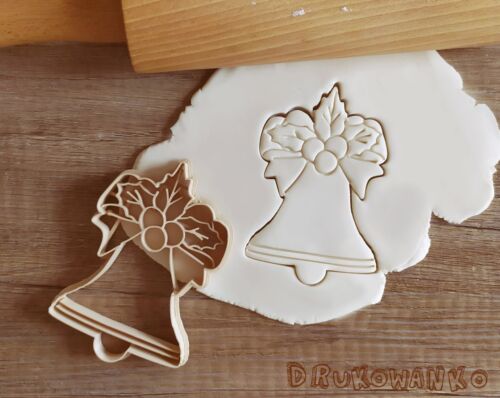 Jingle Bell Bells Tree Christmas Cookie Cutter Pastry Fondant - Picture 1 of 5