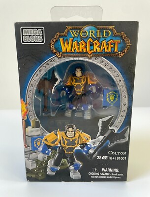 Mega Block World of Warcraft Colton Figur 28 Stück - Factory Sealed