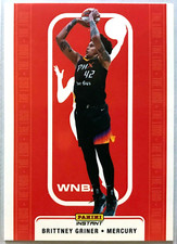 BRITTNEY GRINER - 2024 WNBA THE LOGO Card Panini SHORT PRINT 1/2832 IN HAND RARE
