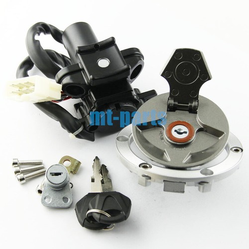Ignition Key Switch Fuel Tank cap Set for Kawasaki ER250 300 Z250 Z300 2013-2016 - Picture 3 of 5