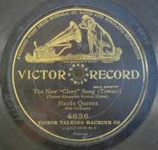 Haydn Quartet - The New "Glory" Song 0 Shellac, 10", S/Sided Victor 4636 Very Go