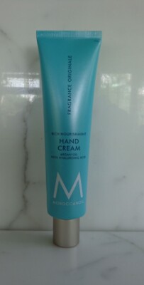 MOROCCANOIL HAND CREAM RICH NOURISHMENT ARGAN OIL WITH HYALURONIC ACID 3.4 oz
