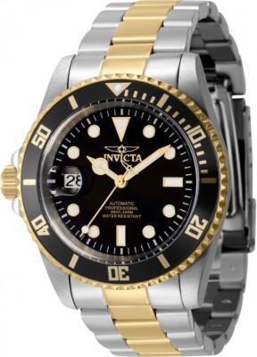 Invicta Pro Diver Automatic Black Dial Lefty Men's Watch 43979