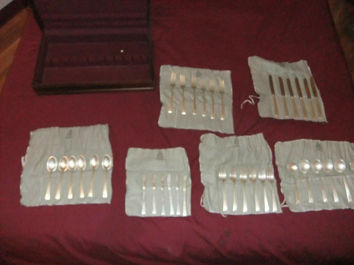 Old lace sterling silver flatware sale