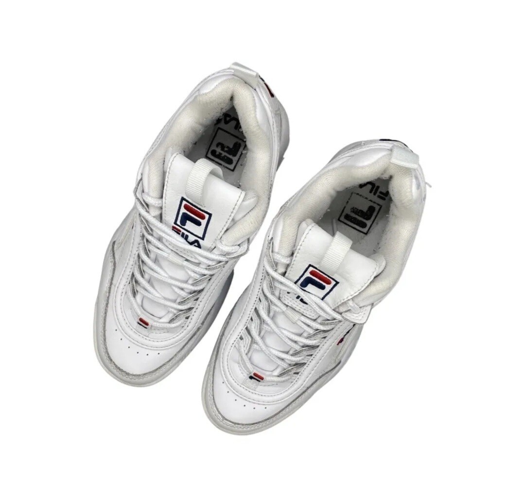 Fila Disruptor II Sneaker White Size 7 US - 5FM00002-125 Pre