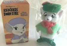Rescuers Down Under, MISS BIANCA, 1990 Disney/McDonald’s Ornament - MINT!