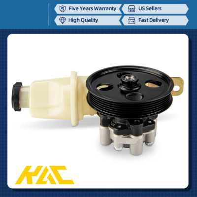 For Dodge Durango Dakota 2000-2004 4.7L Power Steering Pump w/ Pulley Reservoir
