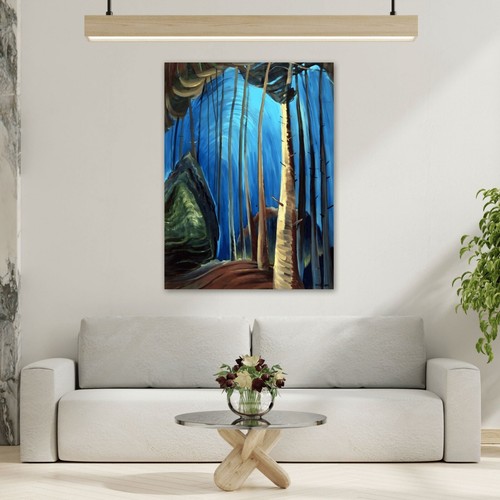Emily Carr Blue Sky Leinwandbild Leinwand Wandbild Kunstdruck - Gemälde Deko - Bild 7 von 27