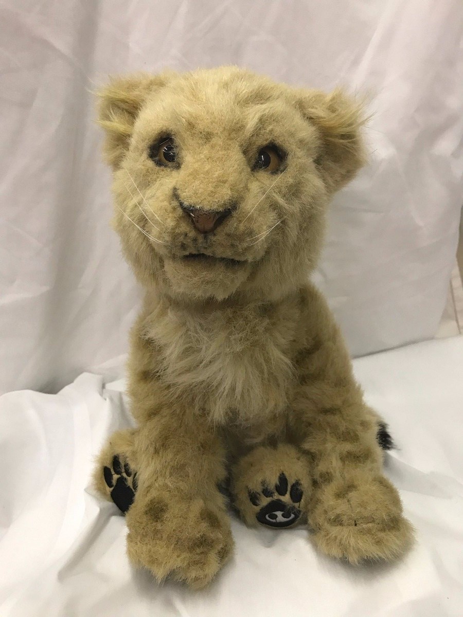 WowWee Alive Lion Tiger Cub 2007 Plush Robotic Toy Interactive