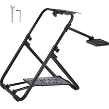 Uimoso Foldable Racing Steering Wheel Stand Height Adjustable Fit Mainstream