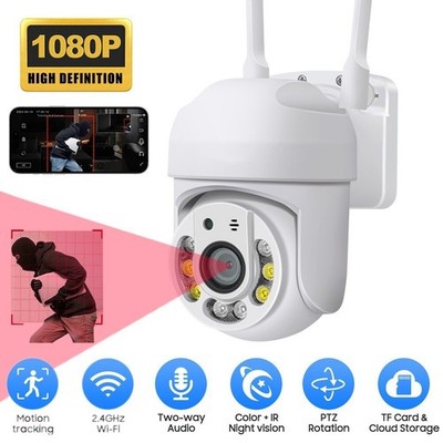 Draußen Funkkamera ycc365plus 1080P WLAN IP Überwachung Nachtsichtgerät ~~