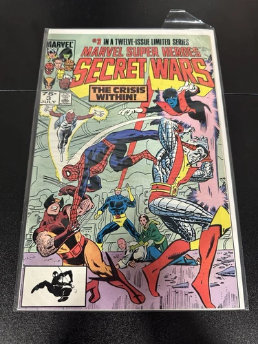 Marvel Super Heroes Secret Wars #3 1st Titania and Volcana 1984