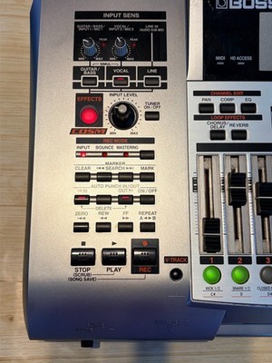 BOSS BR-1200 Digital Recording Studio Multitrack Recorder MTR CD