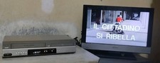 HITACHI DV-PF6E COMBO LETTORE DVD/VHS 6 TESTINE STEREO CON TELECOMANDO 