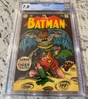 Batman # 209 CGC Graded 7.0 DC Comic Book 1969 Irv Novick JH28