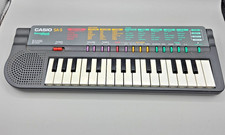 Vintage Casio SA-5 SongBank Keyboard Synthesizer 32 Keys NEW Batteries WORKS