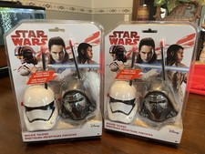 2015 Disney Star Wars Walkie Talkies Stormtrooper  Kylo Ren Static Free Range