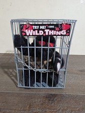 Vintage Dan Dee Wild Thing Gorilla Plush in Jail Cage Singing  Shaking Tested