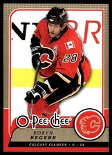 2008-09 O-Pee-Chee #352 Robyn Regehr Calgary Flames Hockey Card
