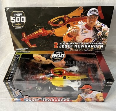 JOSEF NEWGARDEN 2023 TEAM PENSKE SHELL OIL INDY 500  1/18 GREENLIGHT