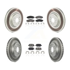 Transit Auto KGS-102001 Brake Disc and Pad Kit Front & Rear for Cadillac XT6 XT5