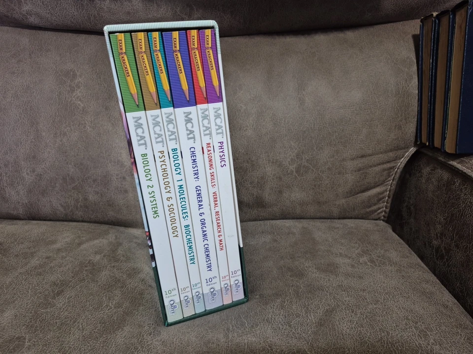 10th Edition Examkrackers MCAT Complete Study Package Set of 6 Books - Image 4 of 4