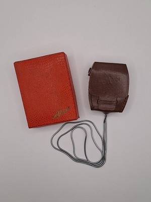 BOWER MINI REX II Light Exposure Meter w/ Leather Case & Original Box